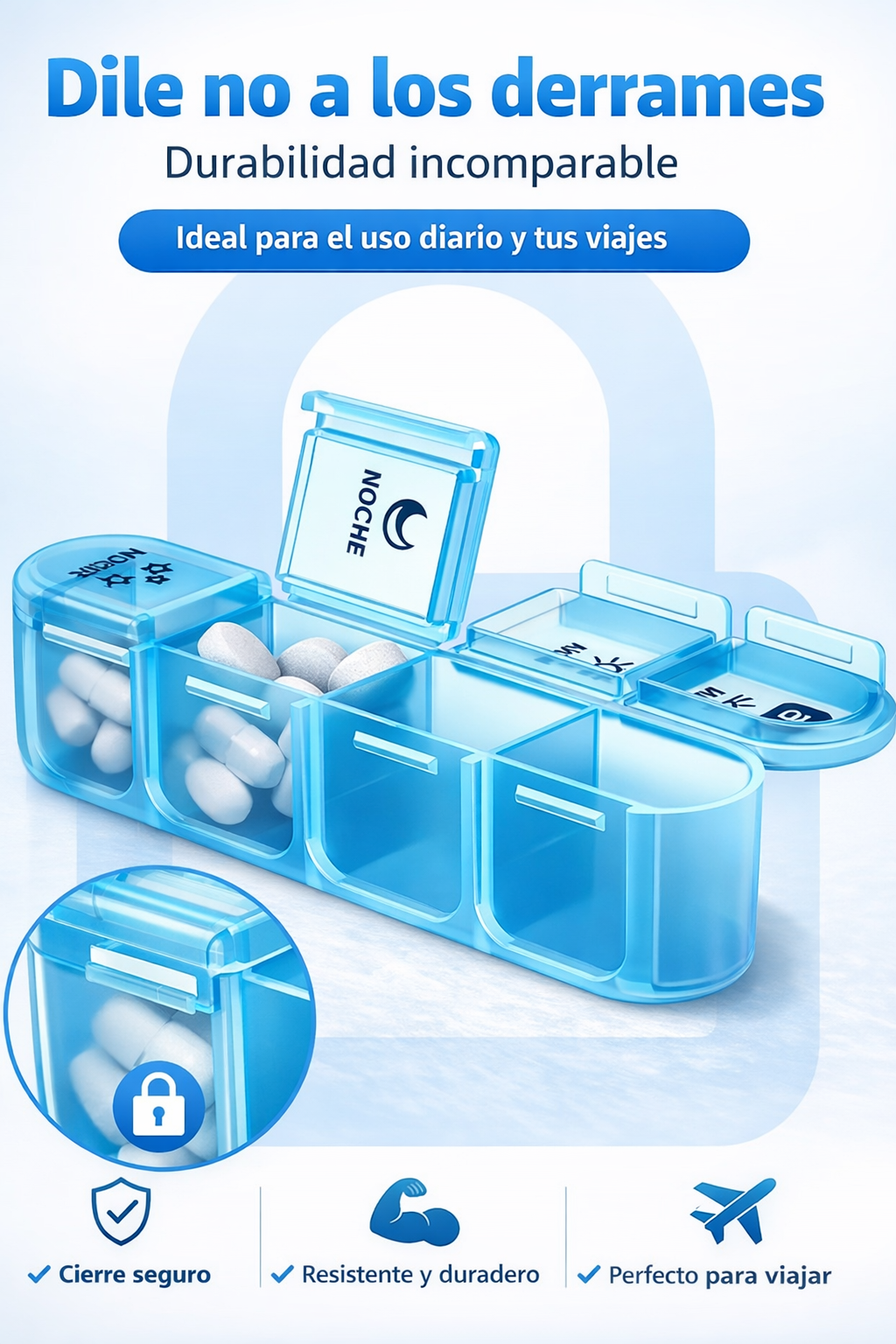 Pastillero Semanal - Organiza tu medicación